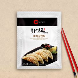 [chewyoungroo] crispy dumplings 420g 1 pack tteokbokki vermicelli dumplings dumplings_dumplings, chuyeongru, crispy, spicy, savory, tempura, flavor_made in korea